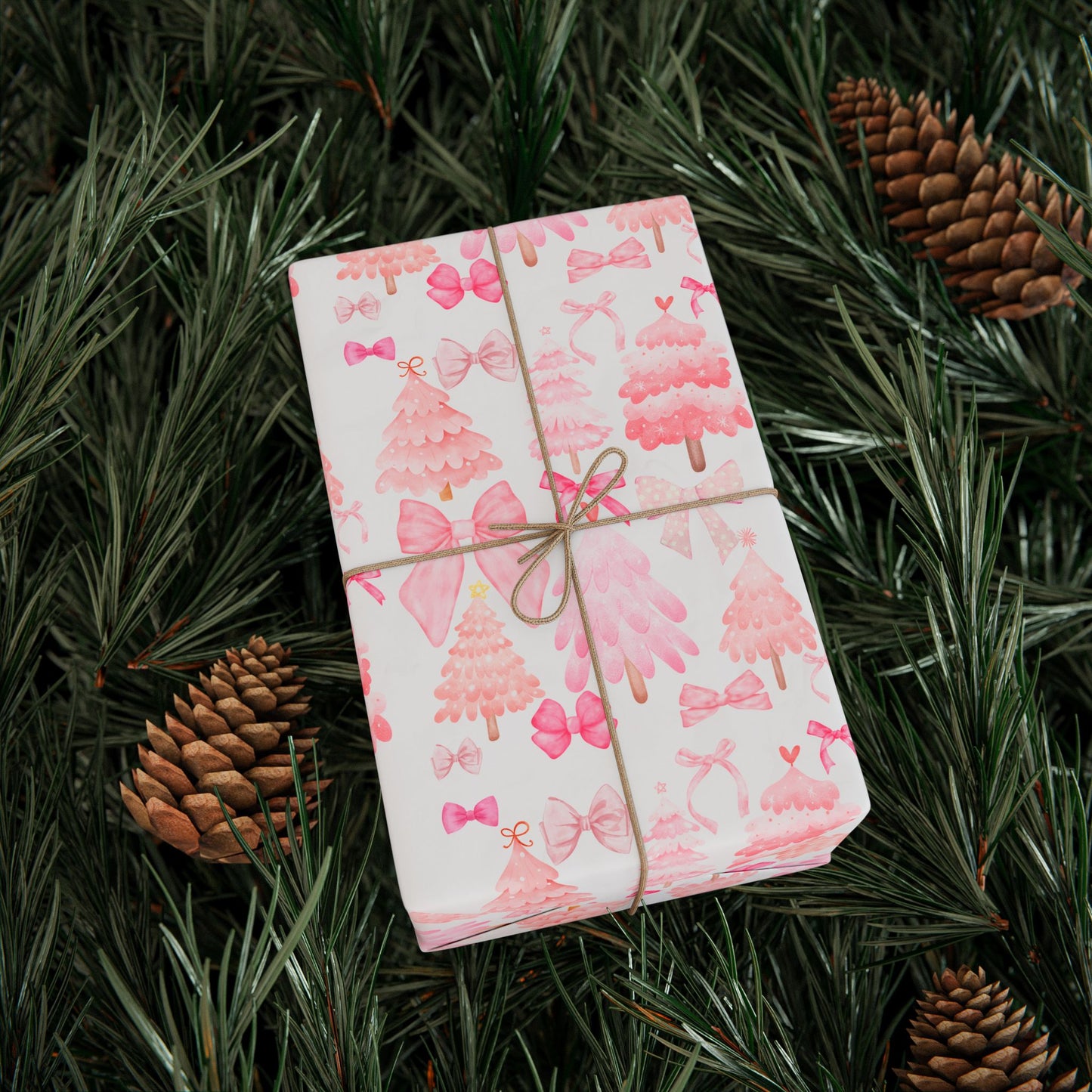 Sugarplum Pink Wrapping Papers