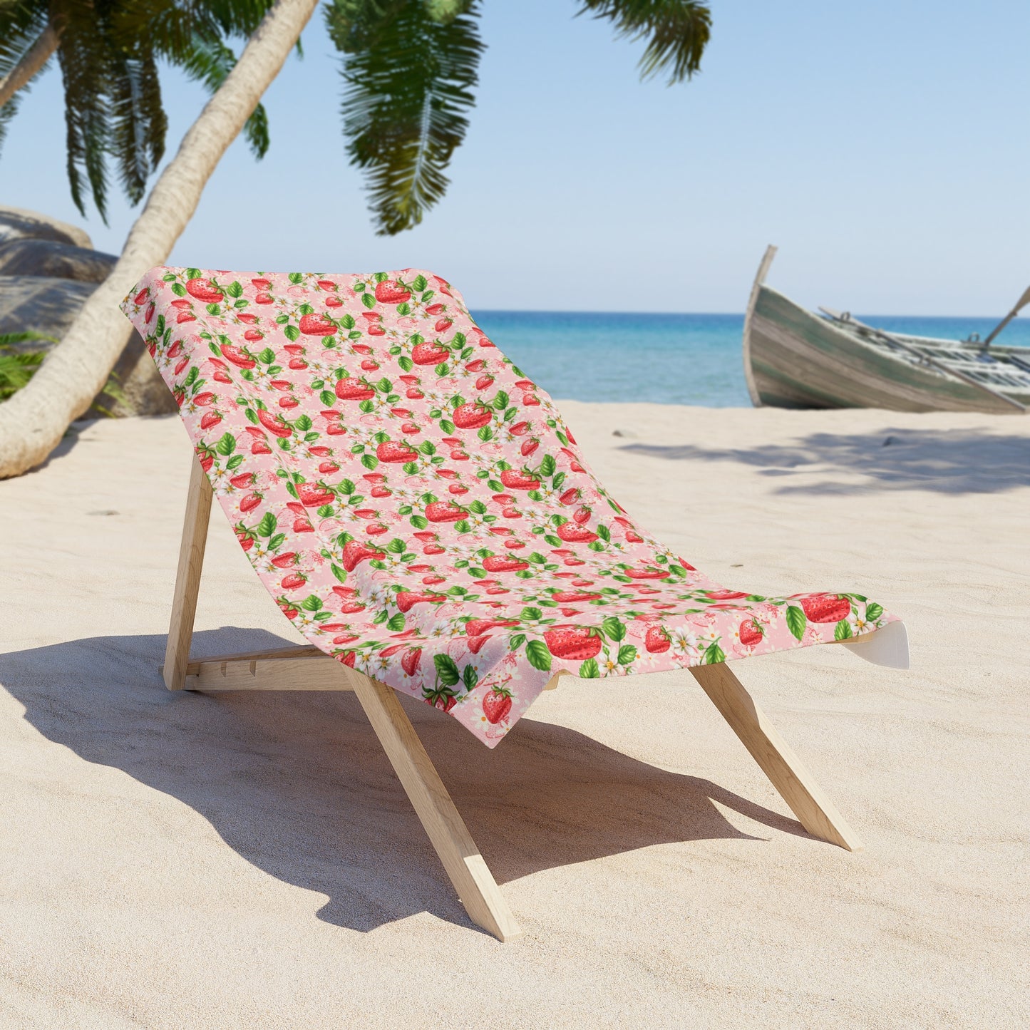 Strawberry Beach Towel