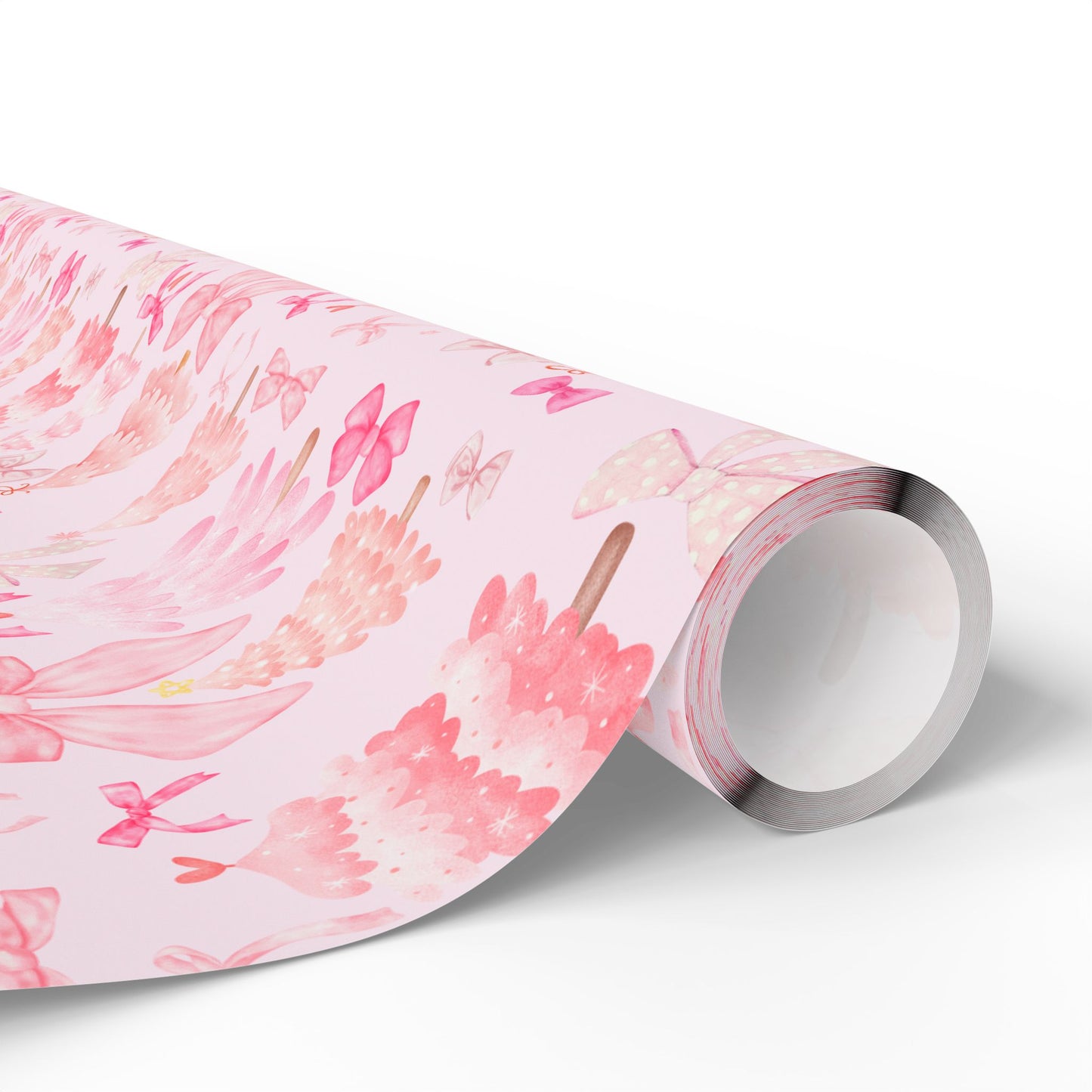 Sugarplum Pink Pink  Wrapping Papers