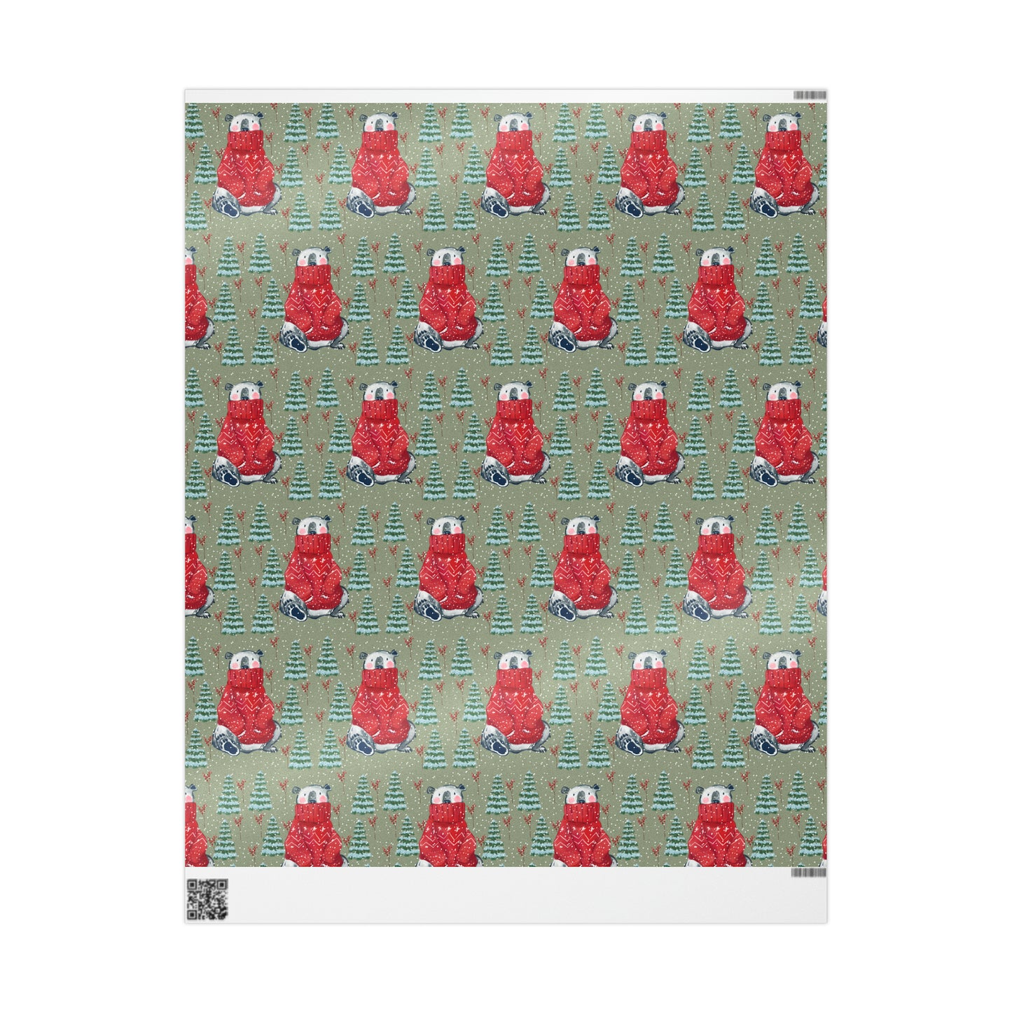 Polar Bear sweater Wrapping PaperS