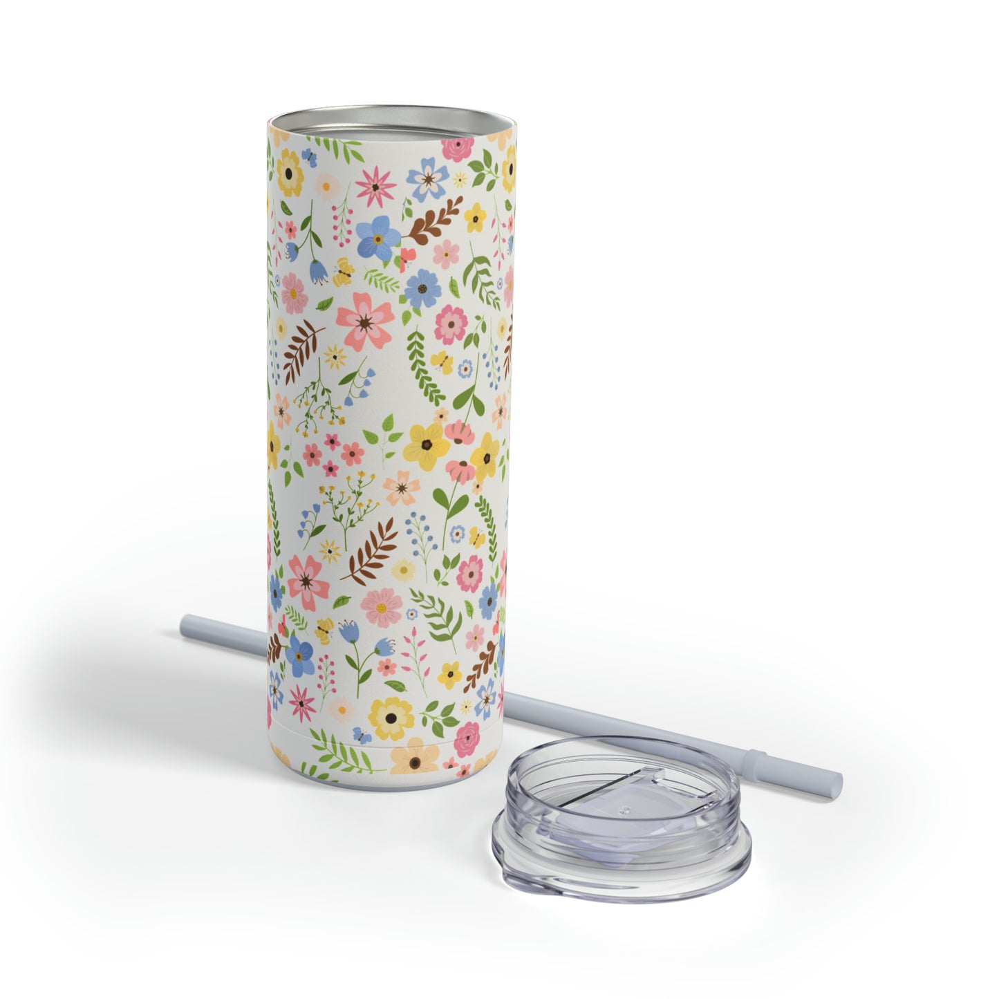 Summer Flowers Tumbler, 20oz