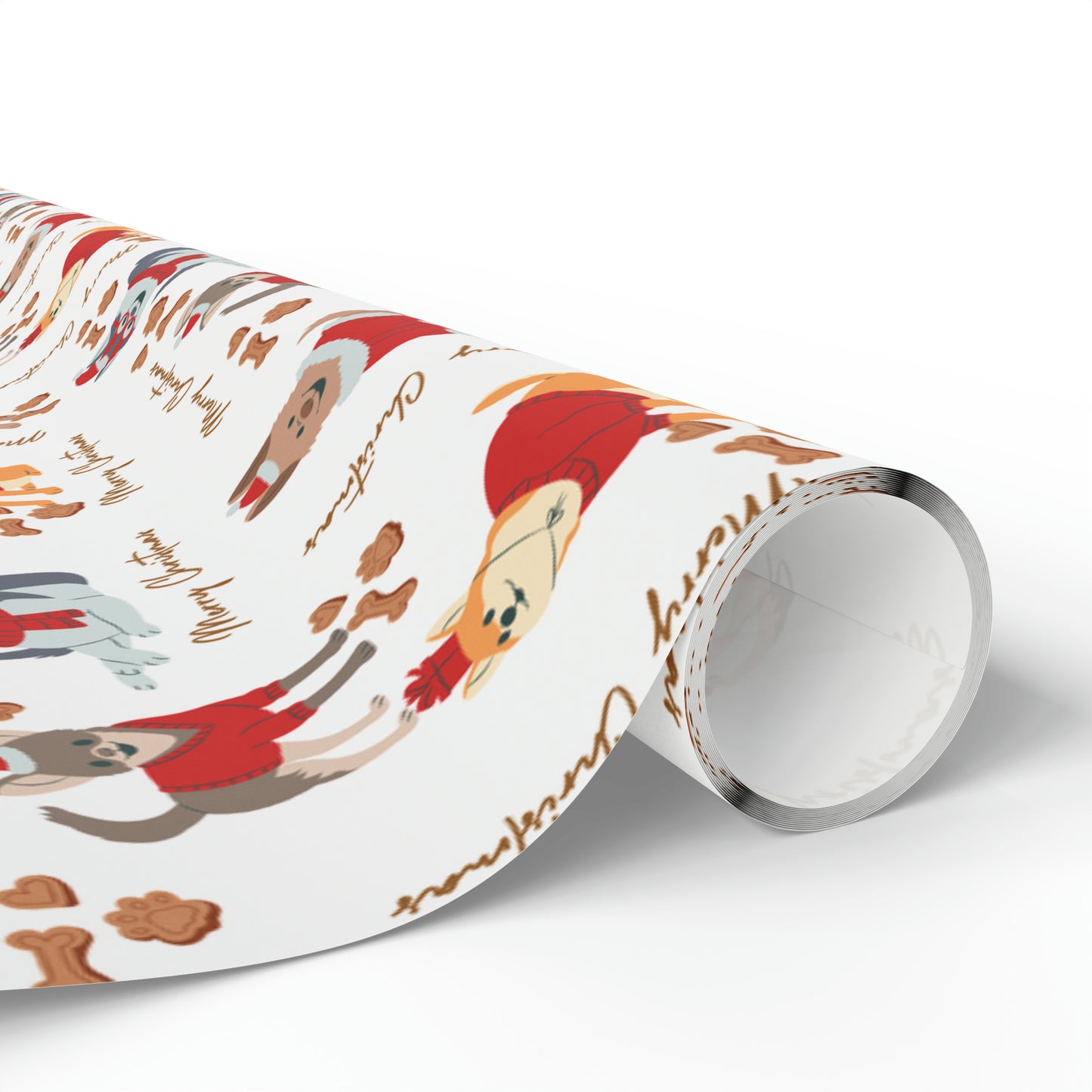 Doggy Christmas Wrapping Papers