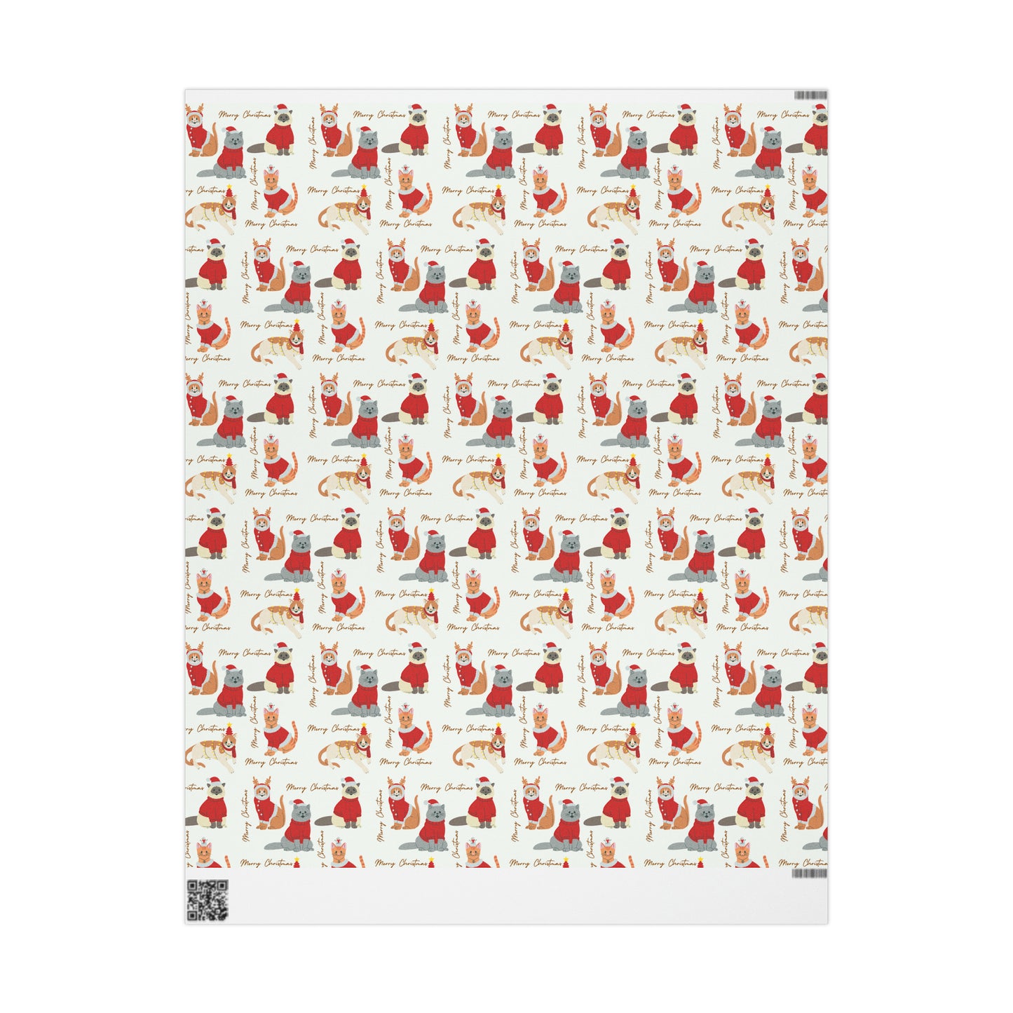 Kitty Christmas Wrapping Papers