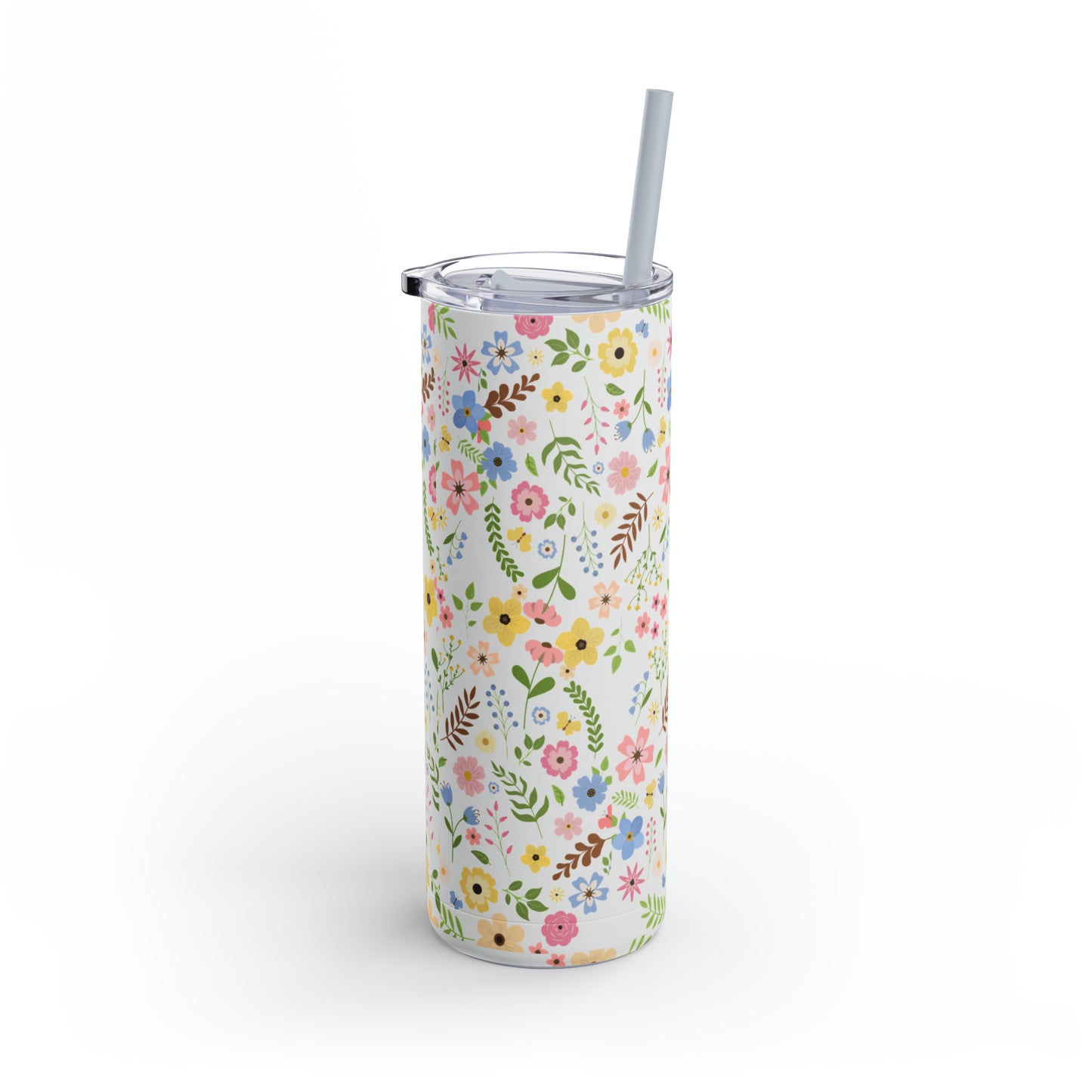 Summer Flowers Tumbler, 20oz