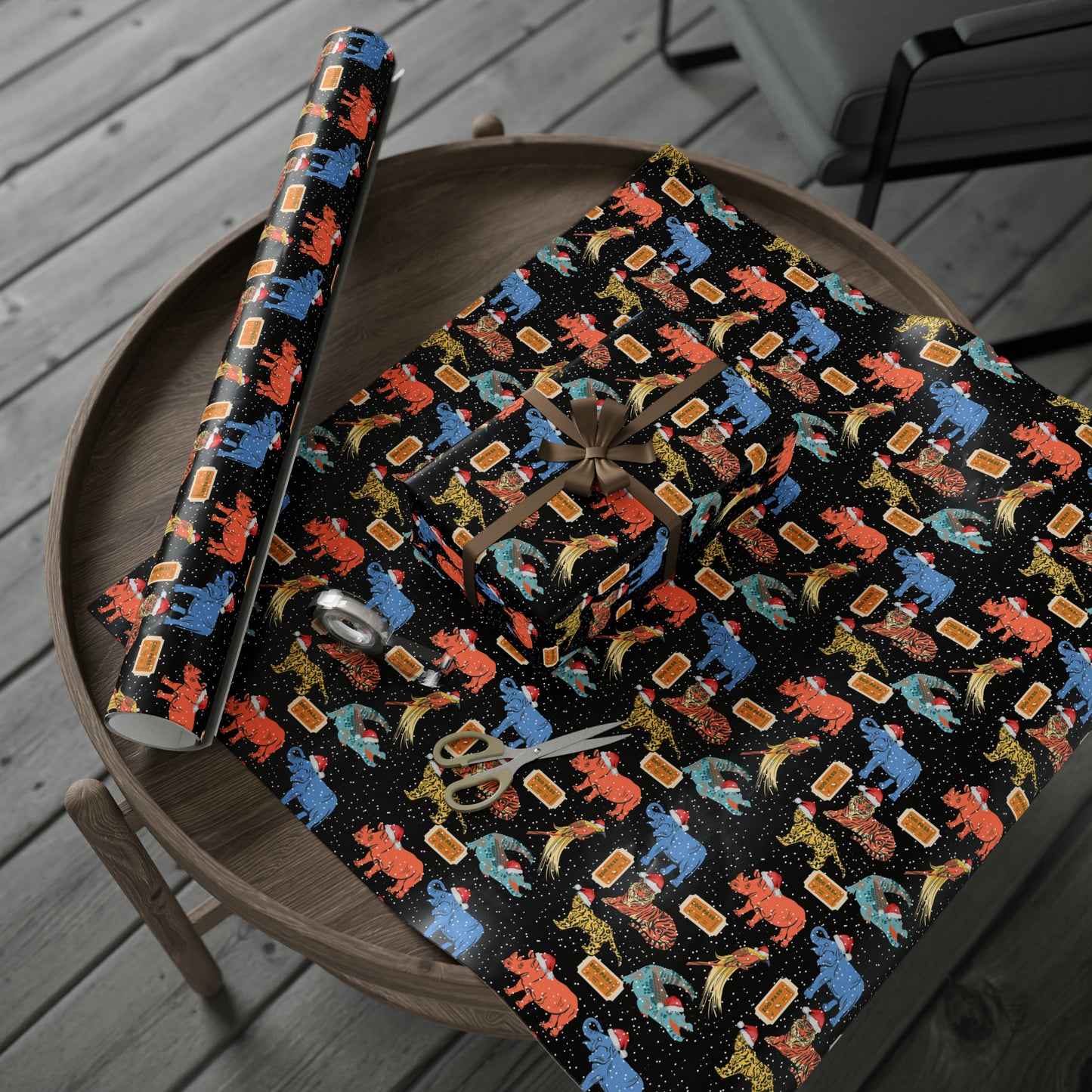 Zoo Animals Wrapping Papers