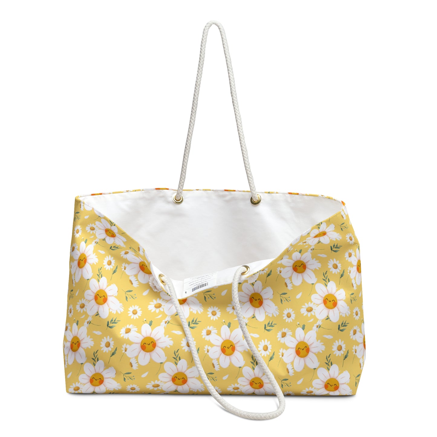 Weekender Bag Daisy pattern