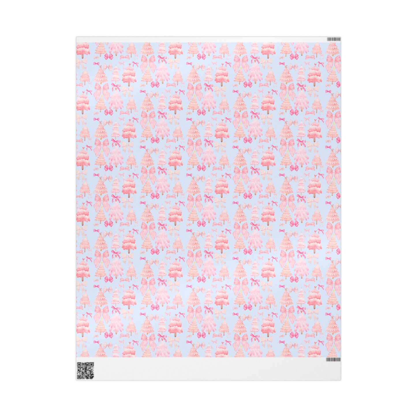 Sugarplum Pink Blue Wrapping Papers