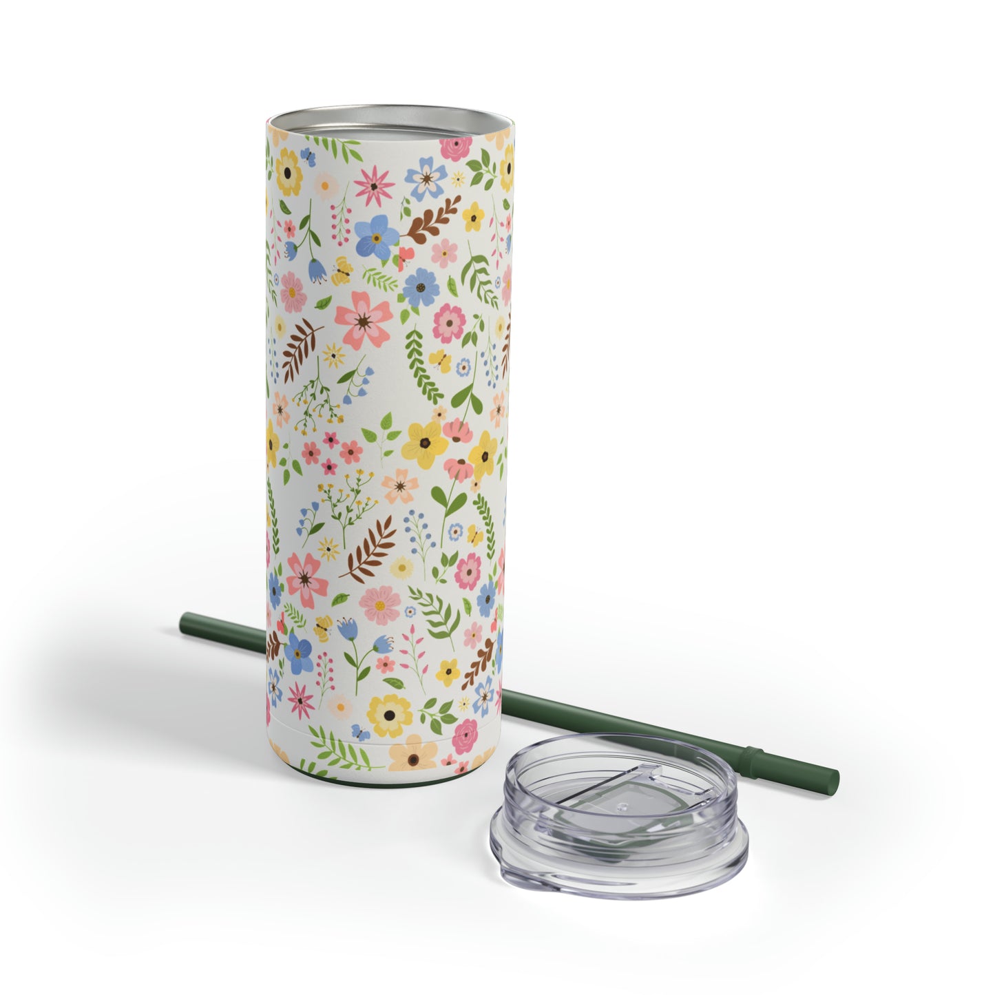 Summer Flowers Tumbler, 20oz