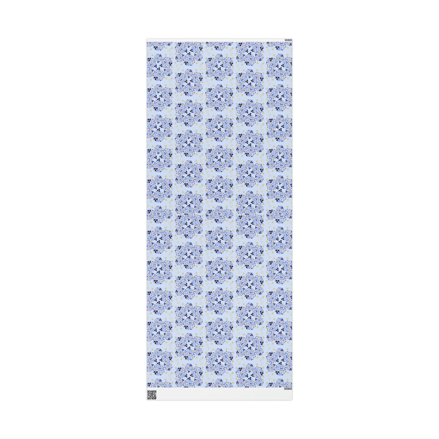 Blue Holidays Wrapping Papers