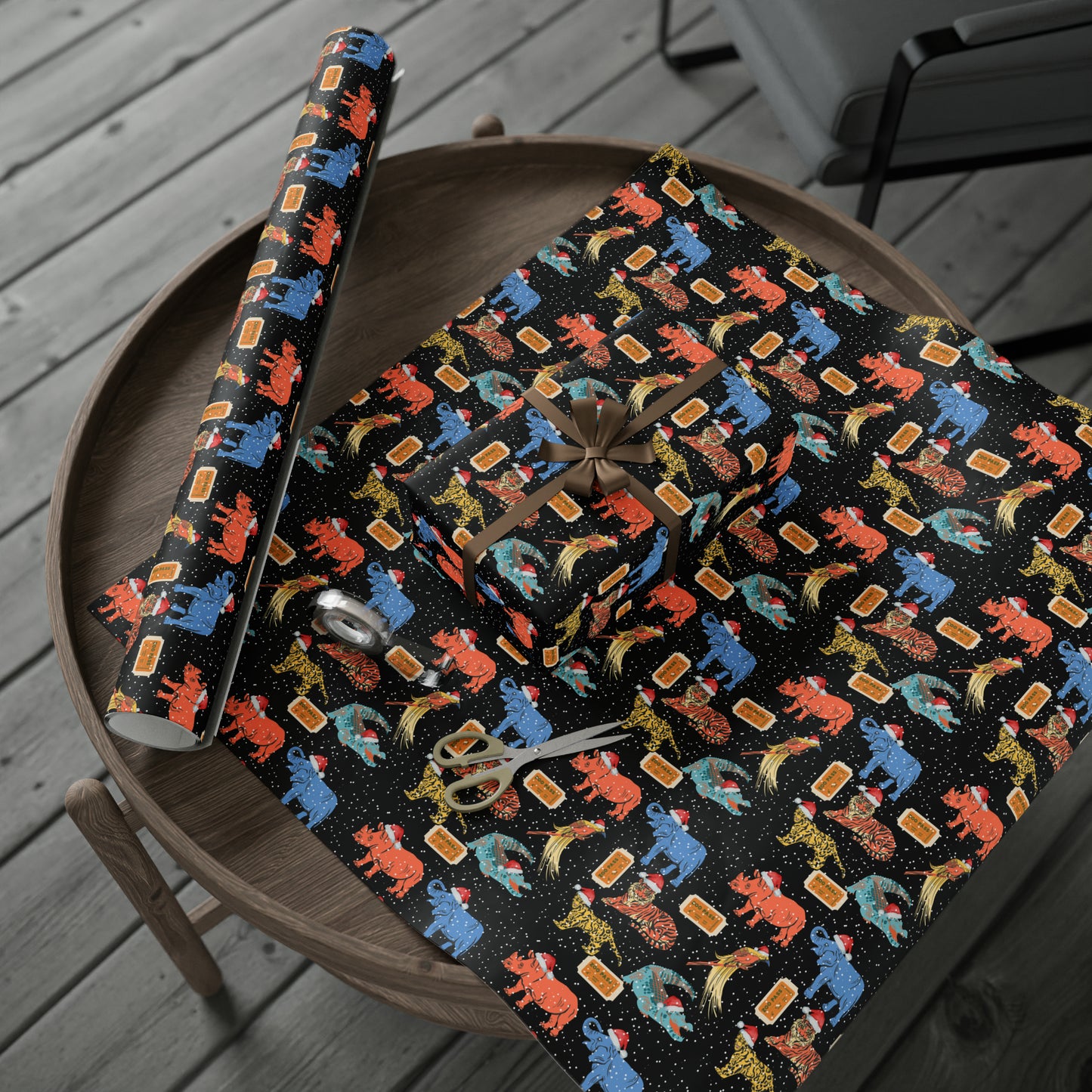 Zoo Animals Wrapping Papers