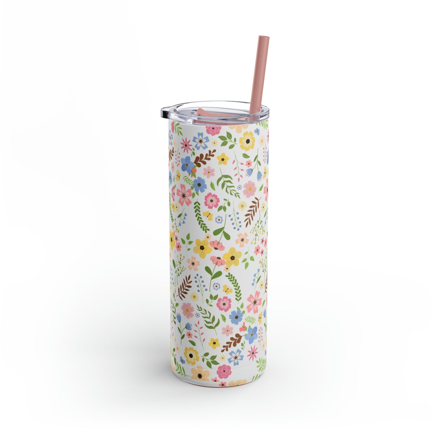 Summer Flowers Tumbler, 20oz