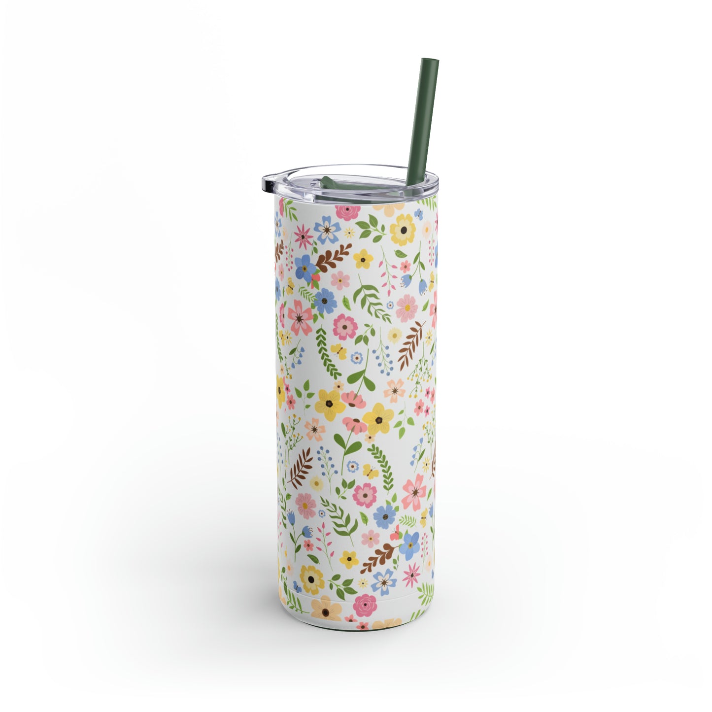 Summer Flowers Tumbler, 20oz