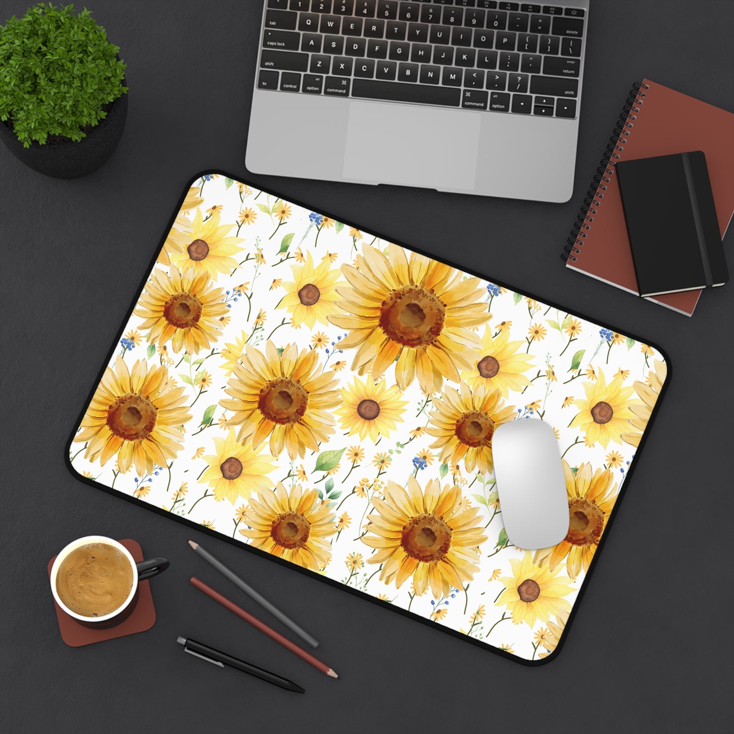 Desk Mat Sunflower Sunshine