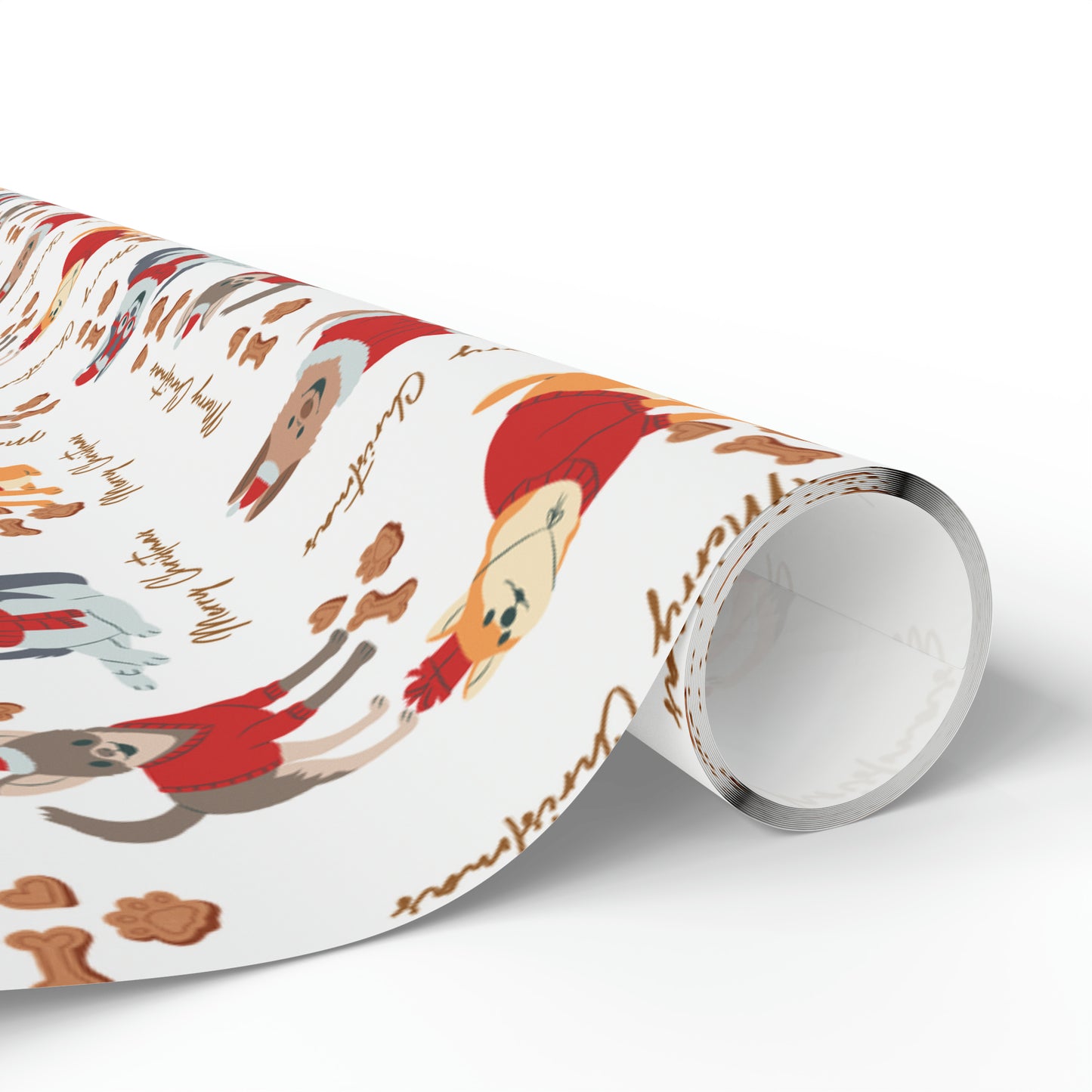 Doggy Christmas Wrapping Papers