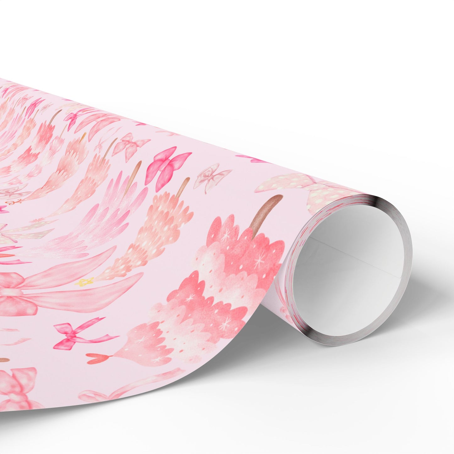 Sugarplum Pink Pink  Wrapping Papers