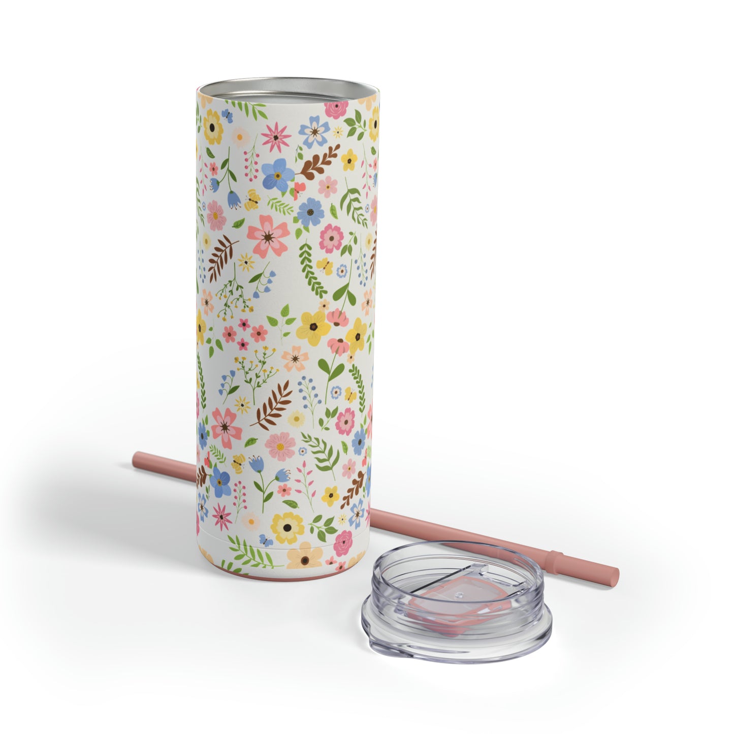 Summer Flowers Tumbler, 20oz