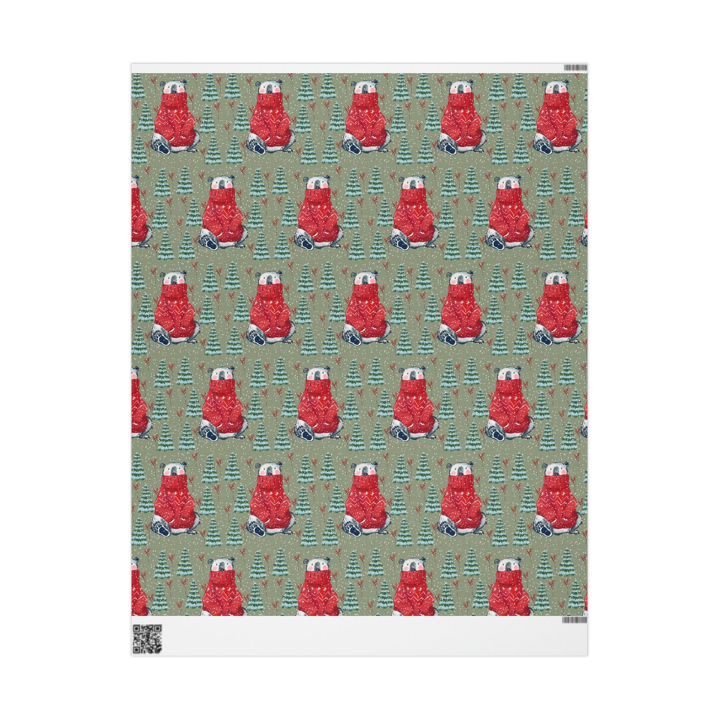 Polar Bear sweater Wrapping PaperS