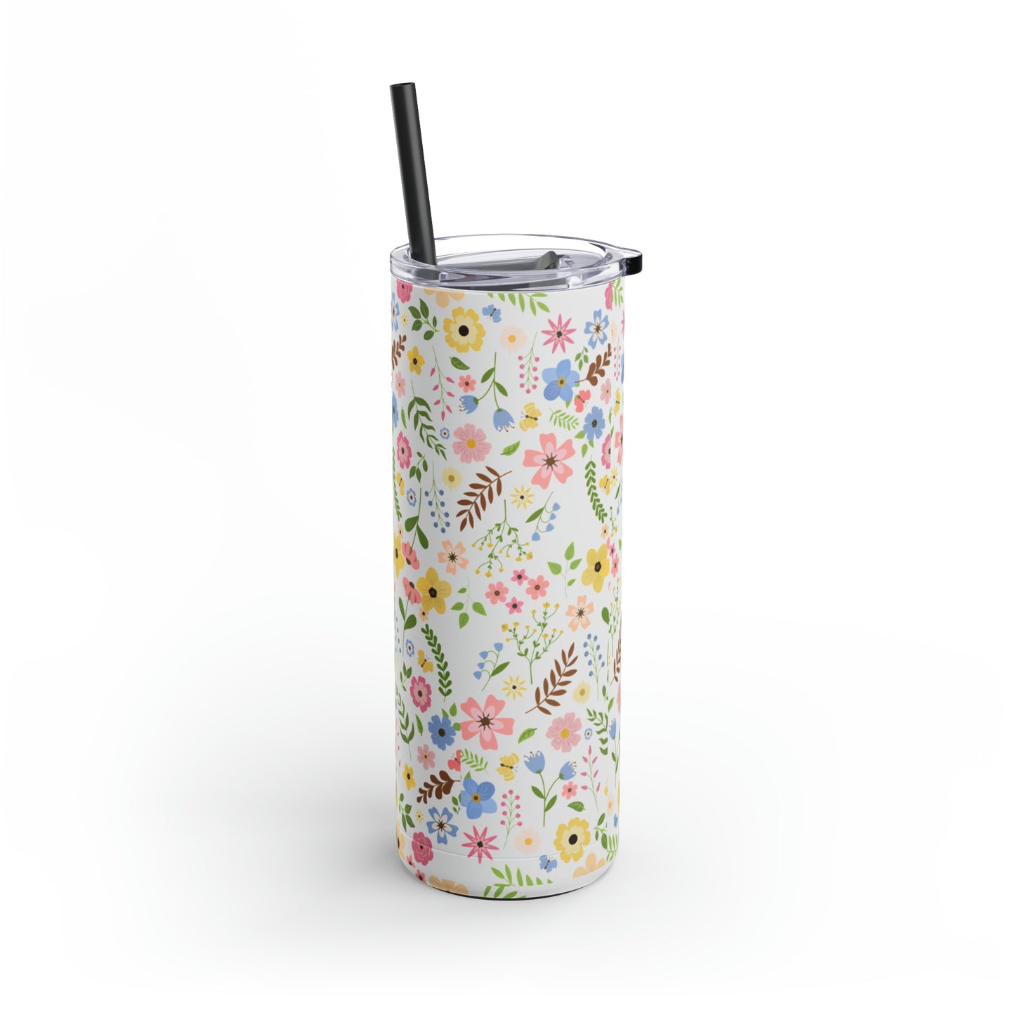 Summer Flowers Tumbler, 20oz