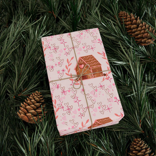 Ginger Pink Wrapping Paper