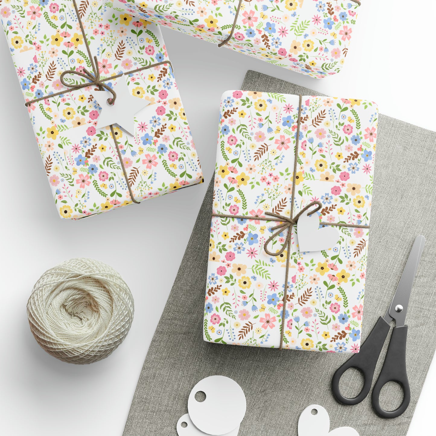 Summer Flowers Wrapping Papers