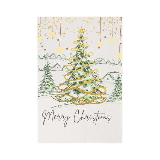 O Christmas Tree Postcards (7 pcs)