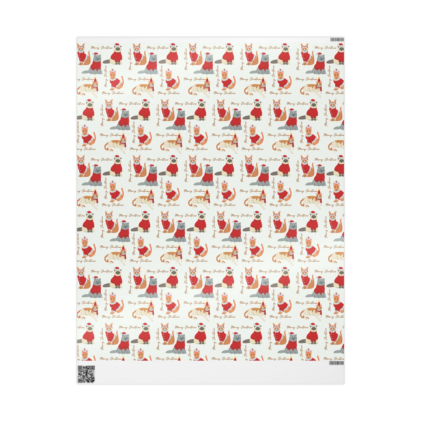 Kitty Christmas Wrapping Papers