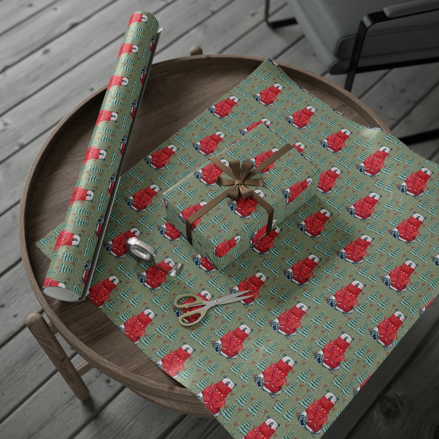 Polar Bear sweater Wrapping PaperS