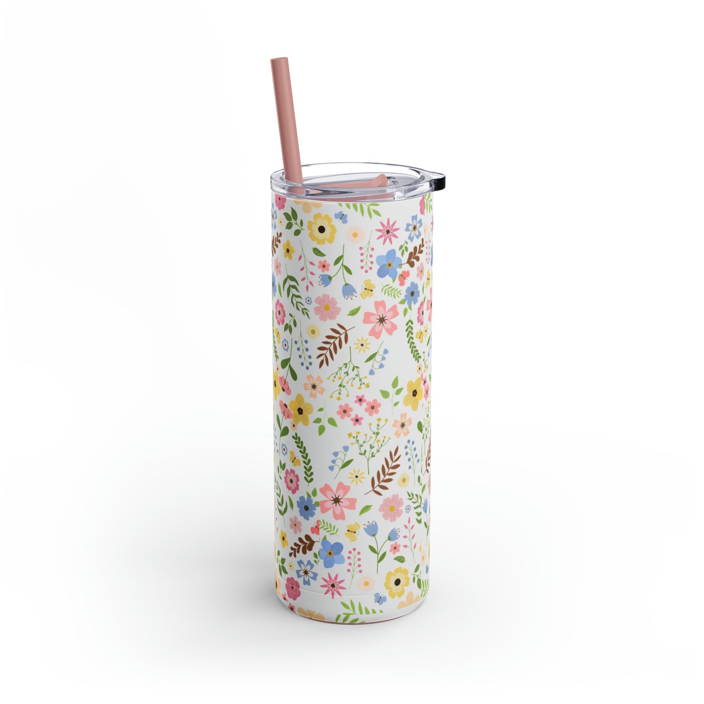 Summer Flowers Tumbler, 20oz