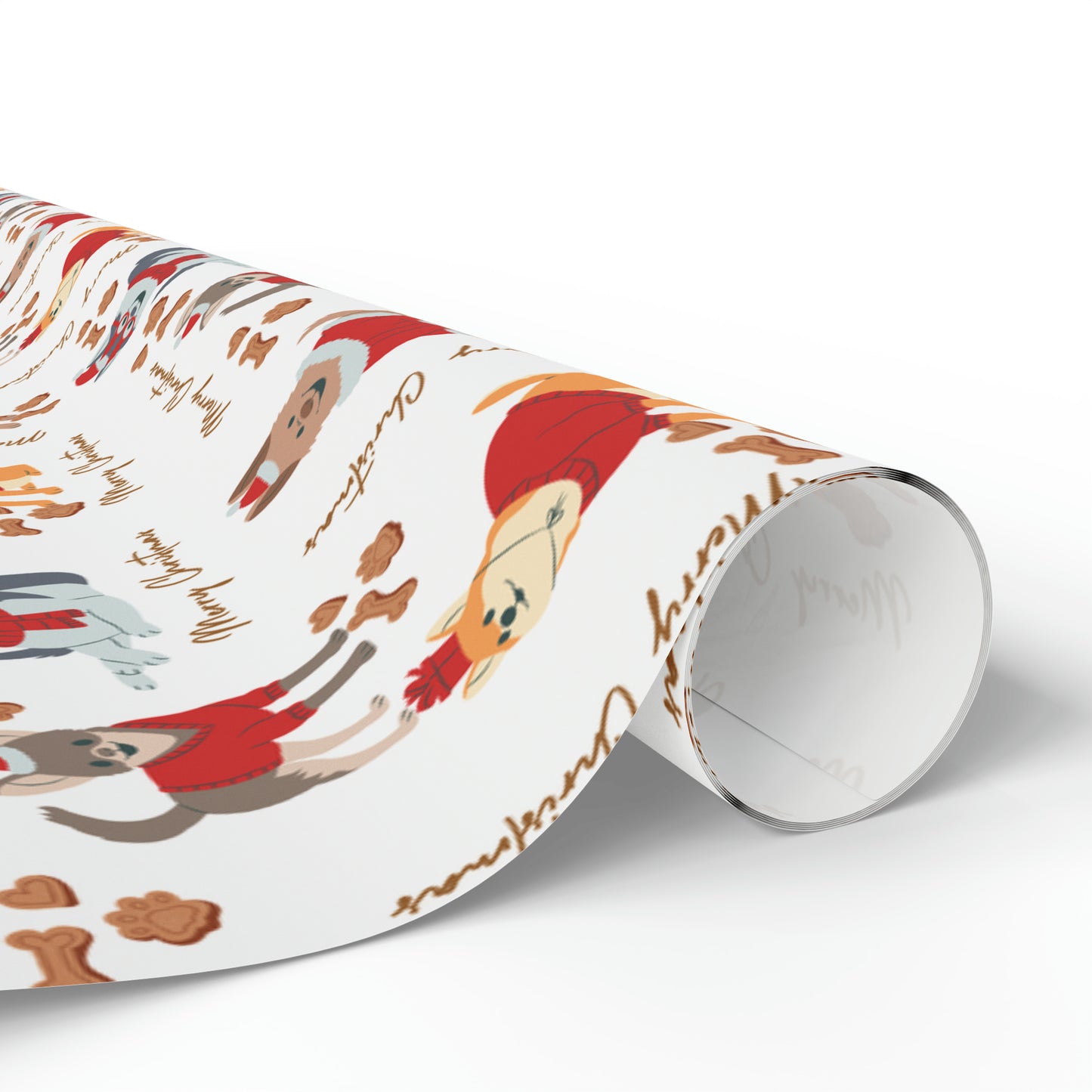 Doggy Christmas Wrapping Papers