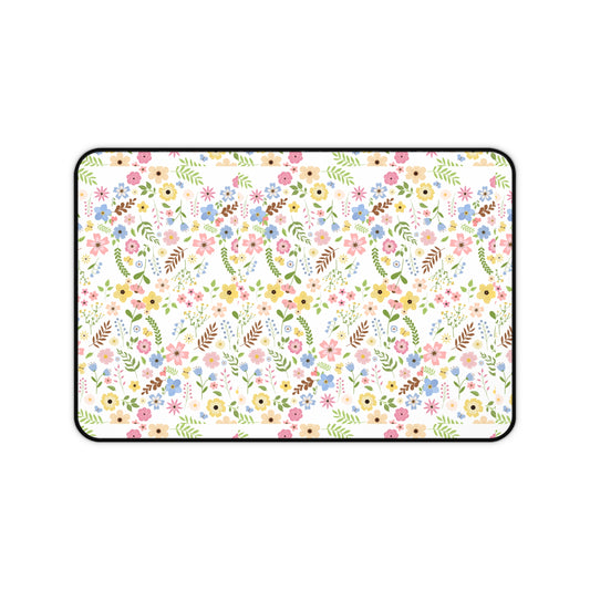 Desk Mat Summer Flowers