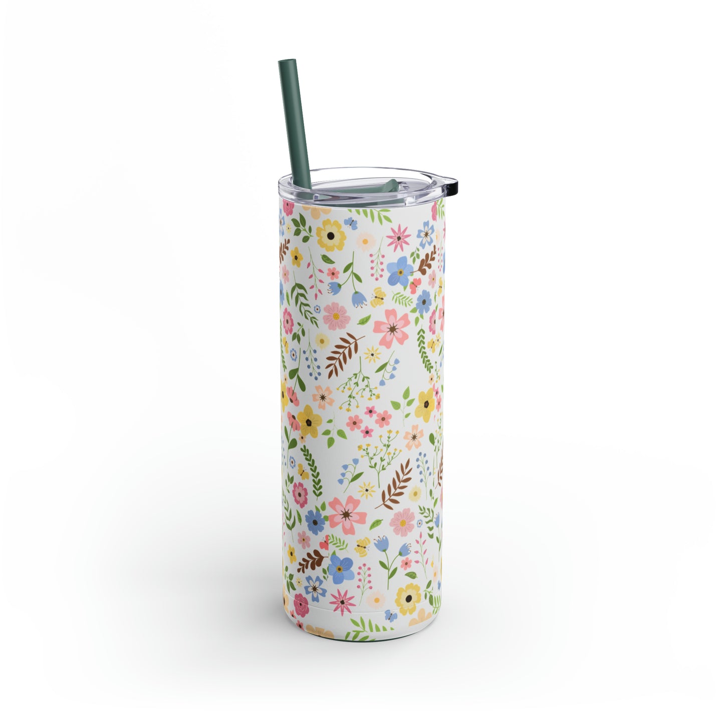 Summer Flowers Tumbler, 20oz