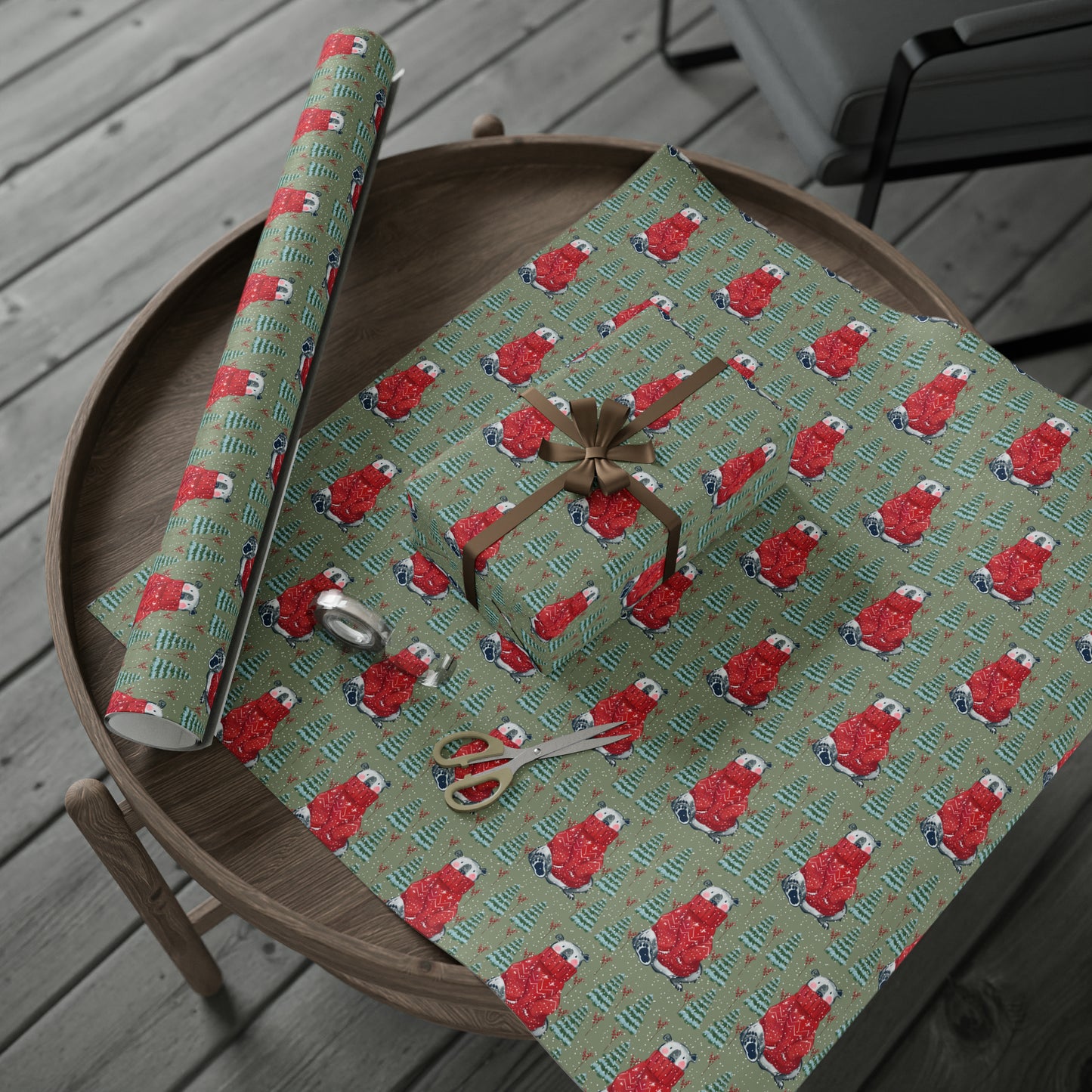 Polar Bear sweater Wrapping PaperS