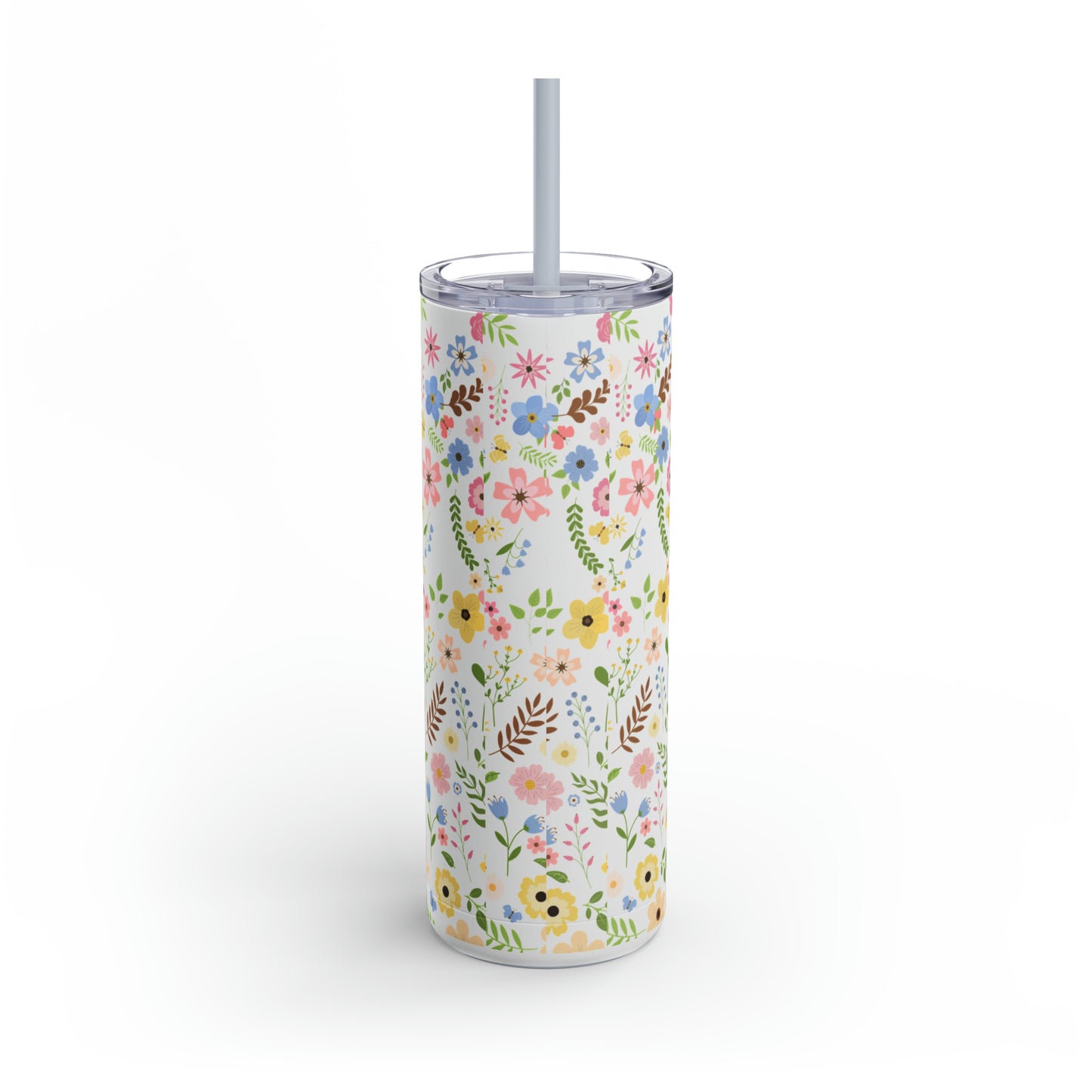 Summer Flowers Tumbler, 20oz