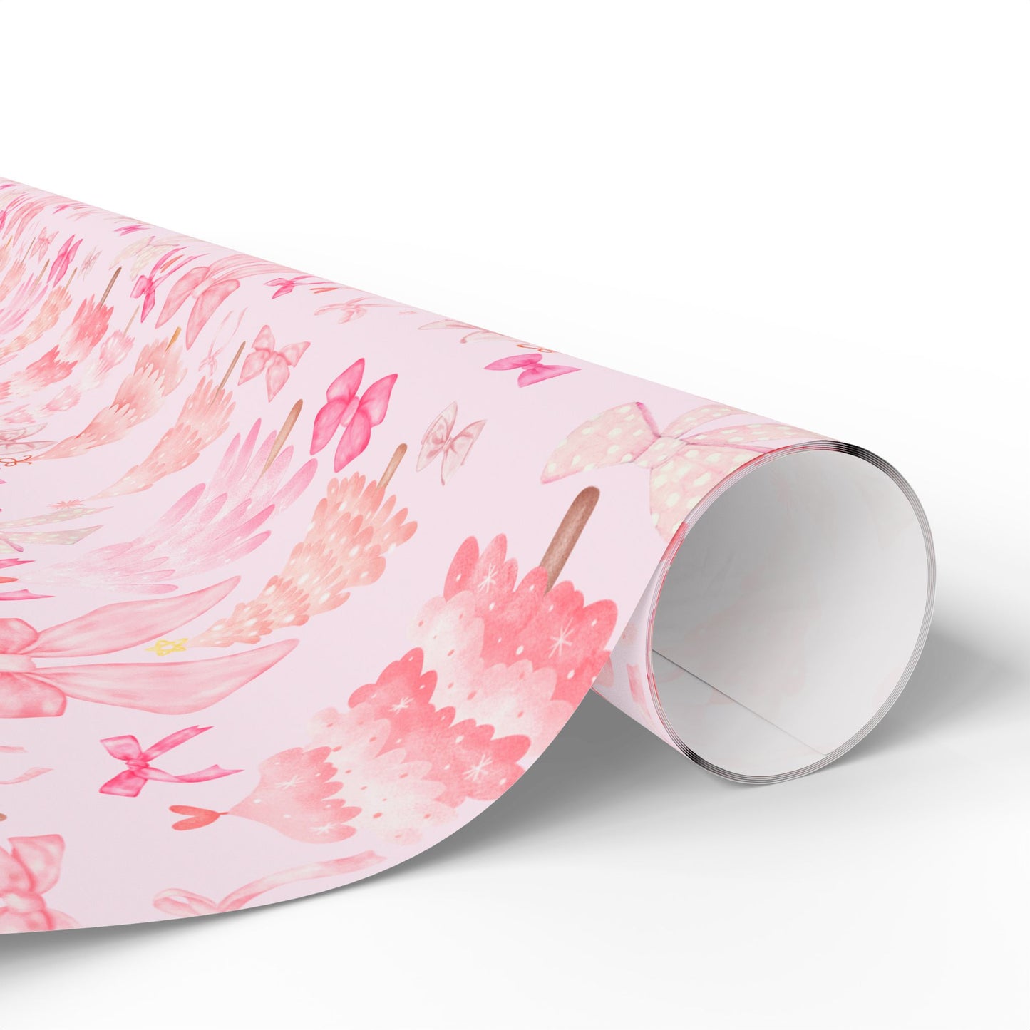 Sugarplum Pink Pink  Wrapping Papers