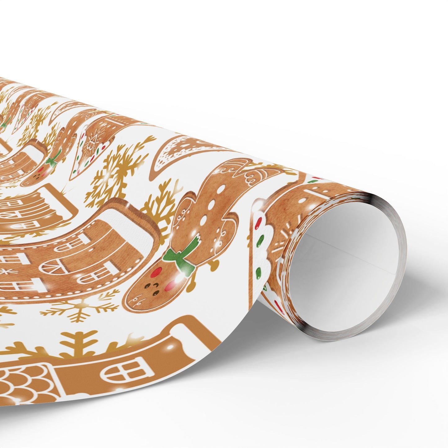 Gingerbread Village Wrapping Paper