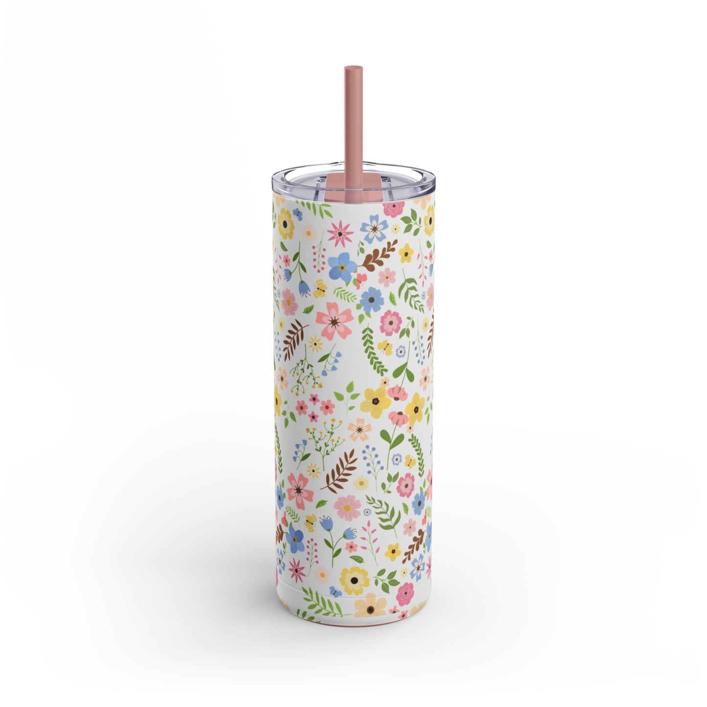 Summer Flowers Tumbler, 20oz