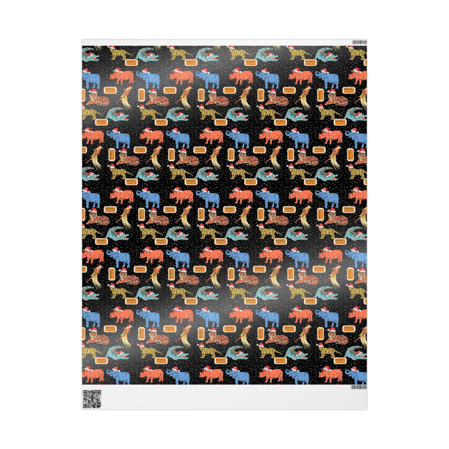 Zoo Animals Wrapping Papers