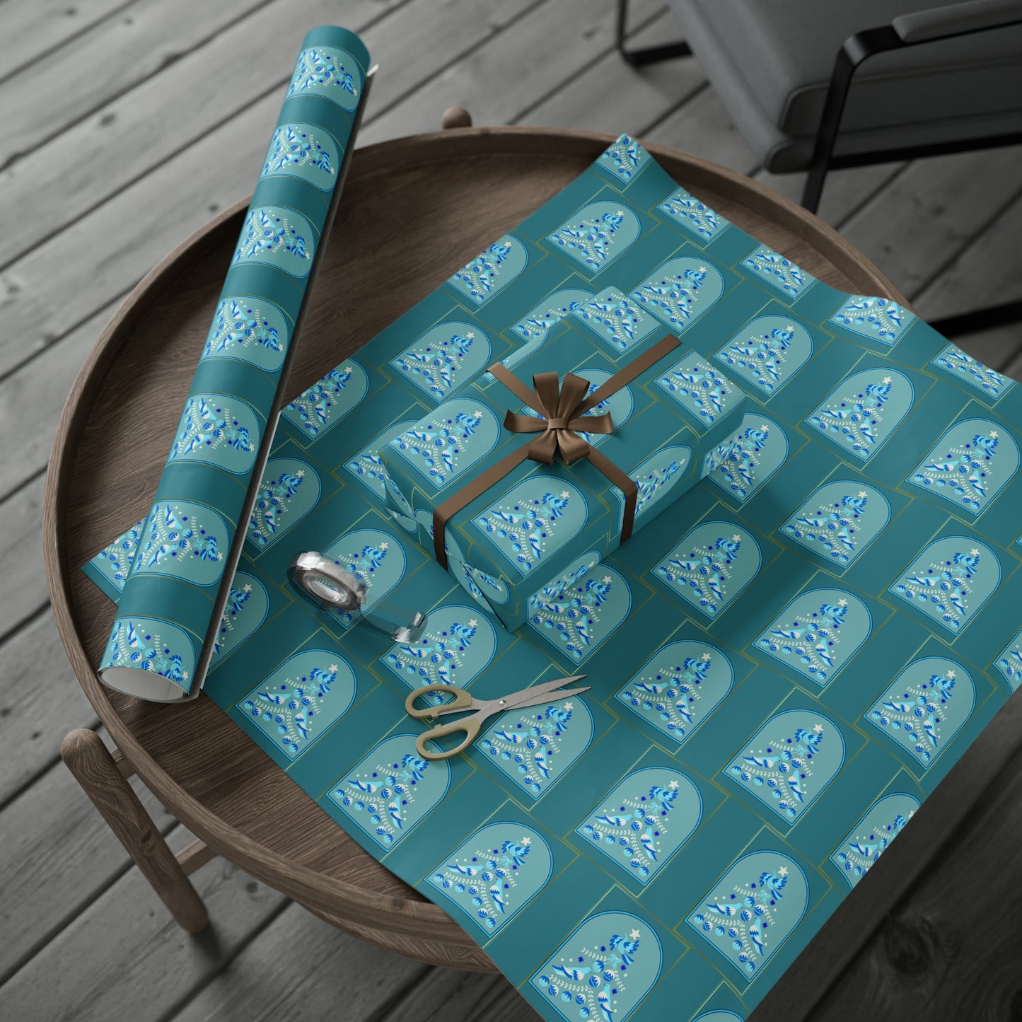 Bluebird Wrapping Paper