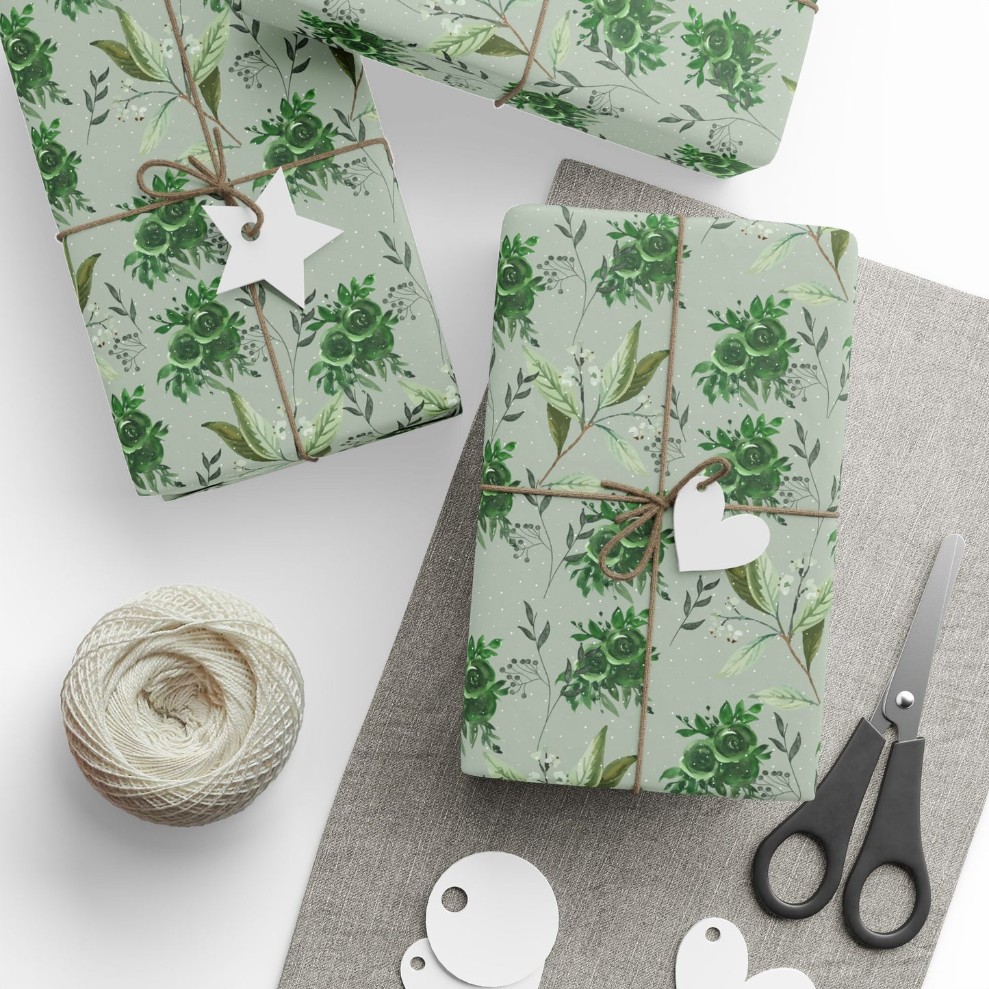 Greens Wrapping Papers