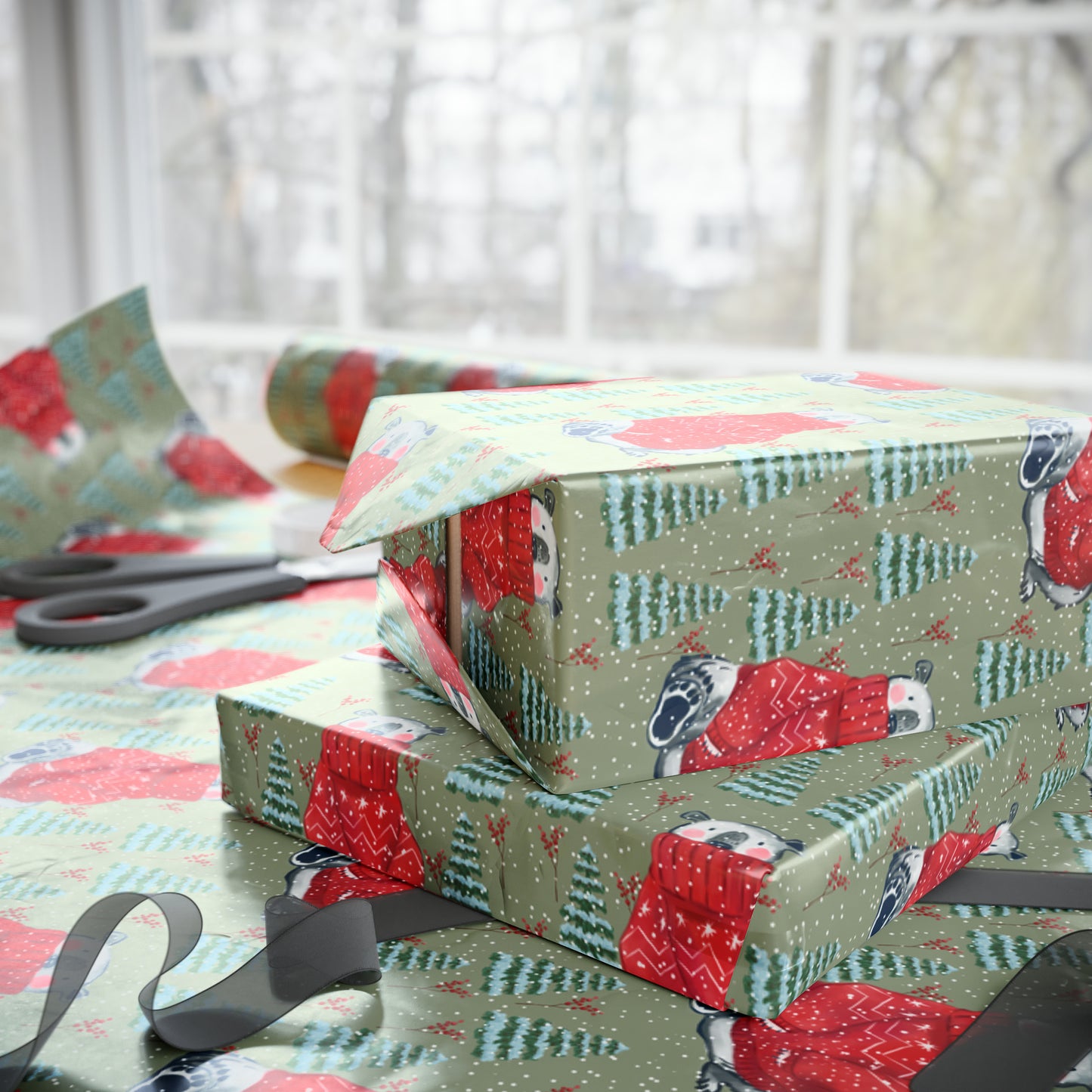 Polar Bear sweater Wrapping PaperS