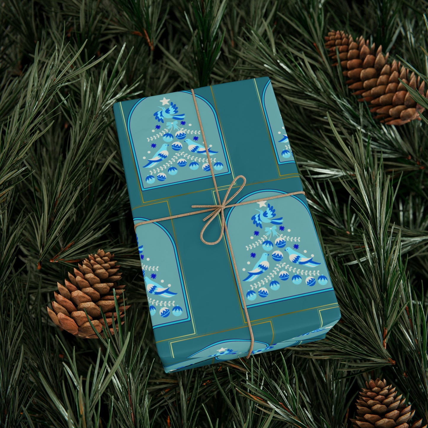 Bluebird Wrapping Paper