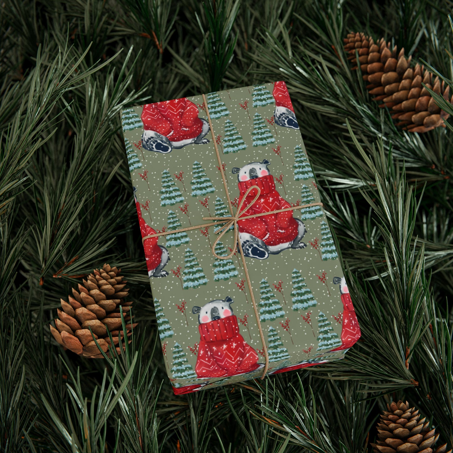 Polar Bear sweater Wrapping PaperS