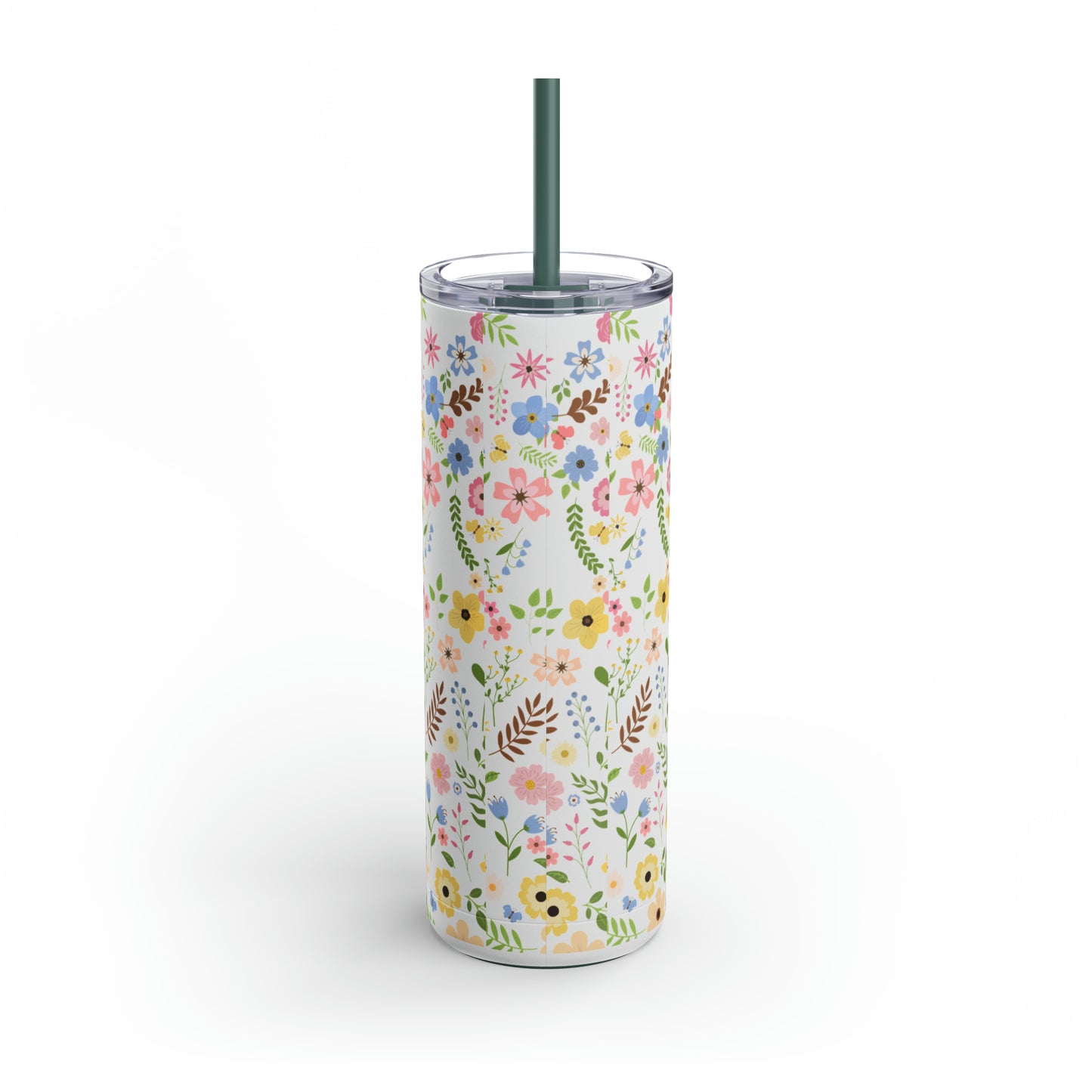 Summer Flowers Tumbler, 20oz