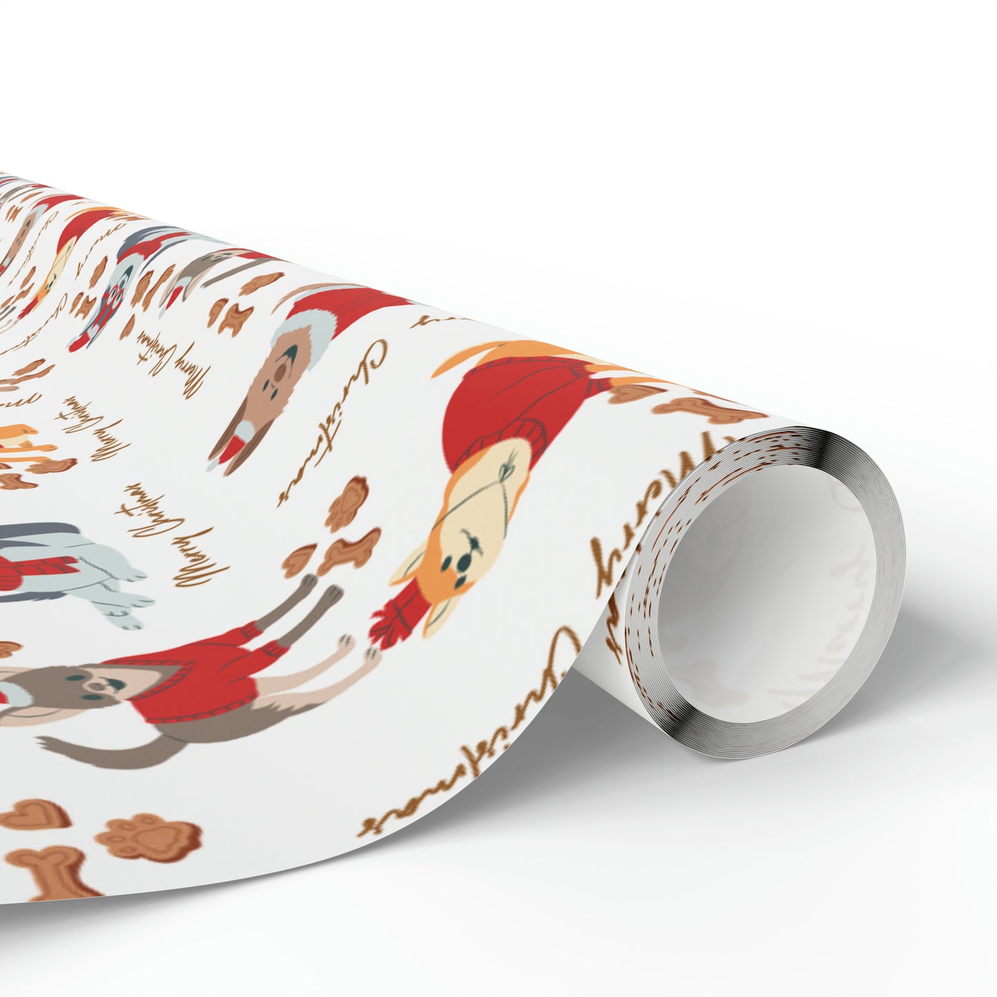 Doggy Christmas Wrapping Papers