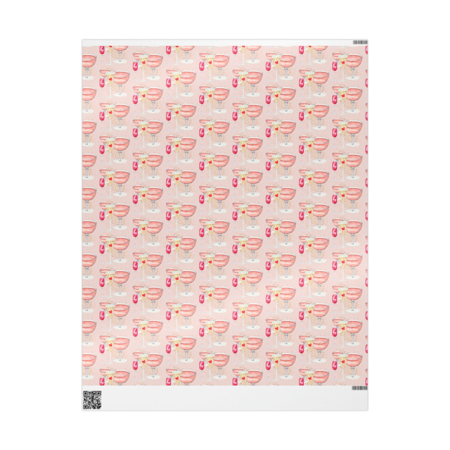 Pink Cocktail Hour Wrapping Papers