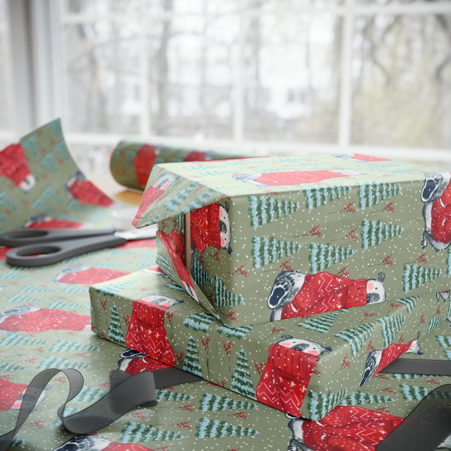 Polar Bear sweater Wrapping PaperS