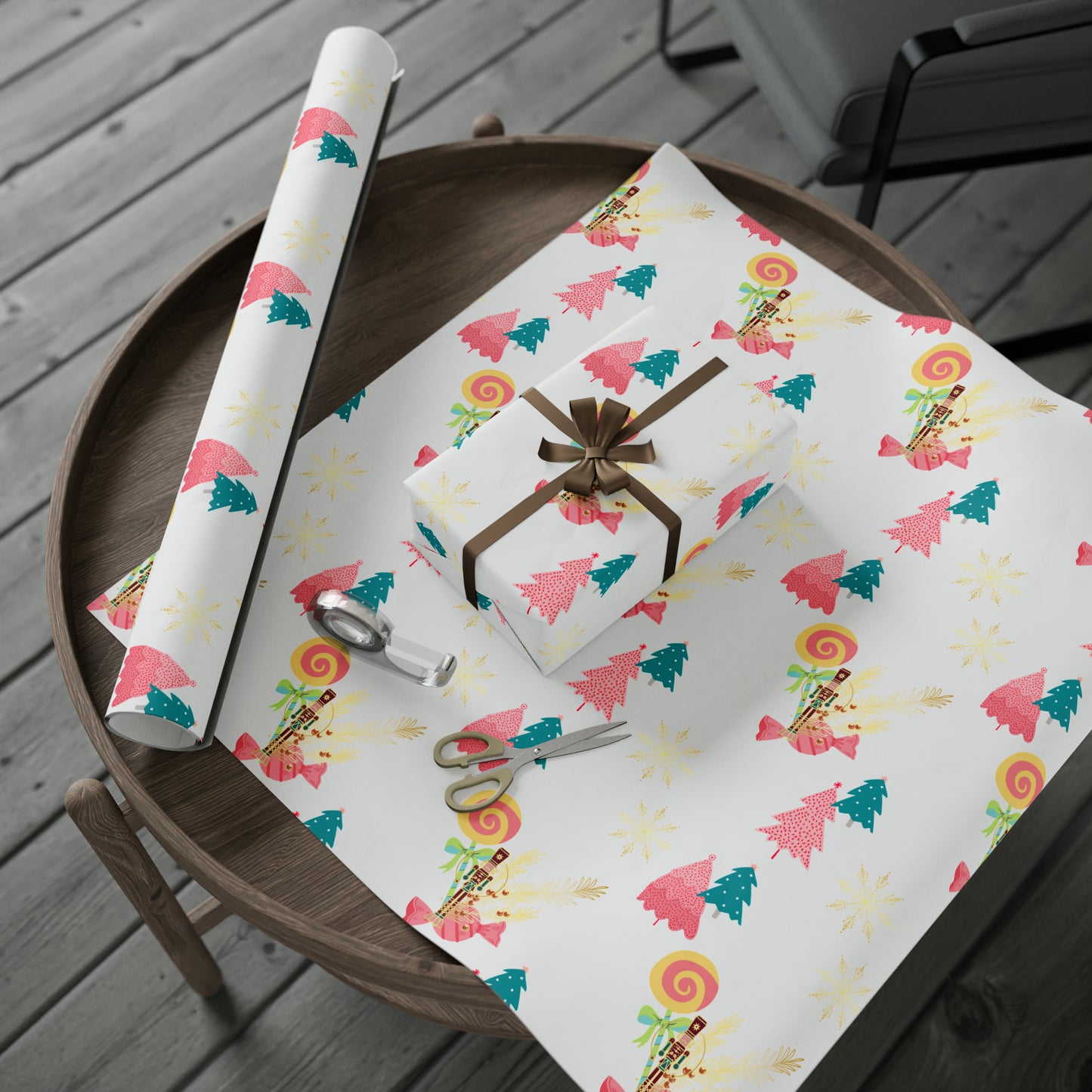 Pepper Pink Wrapping Paper