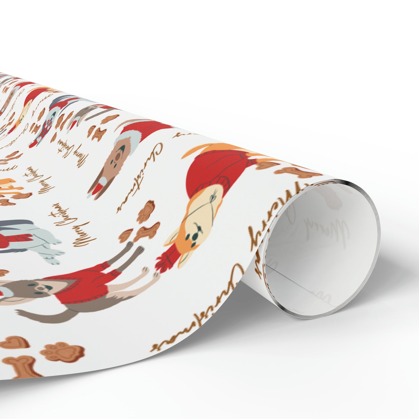 Doggy Christmas Wrapping Papers