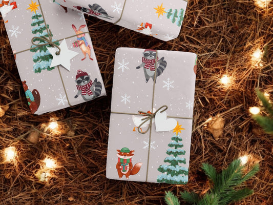 Forest and Friends Wrapping  Paper