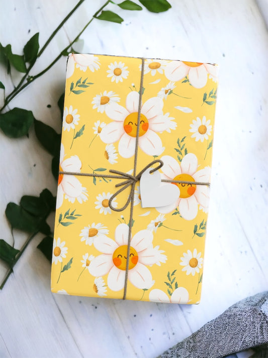 Sunny Daisies Wrapping Papers